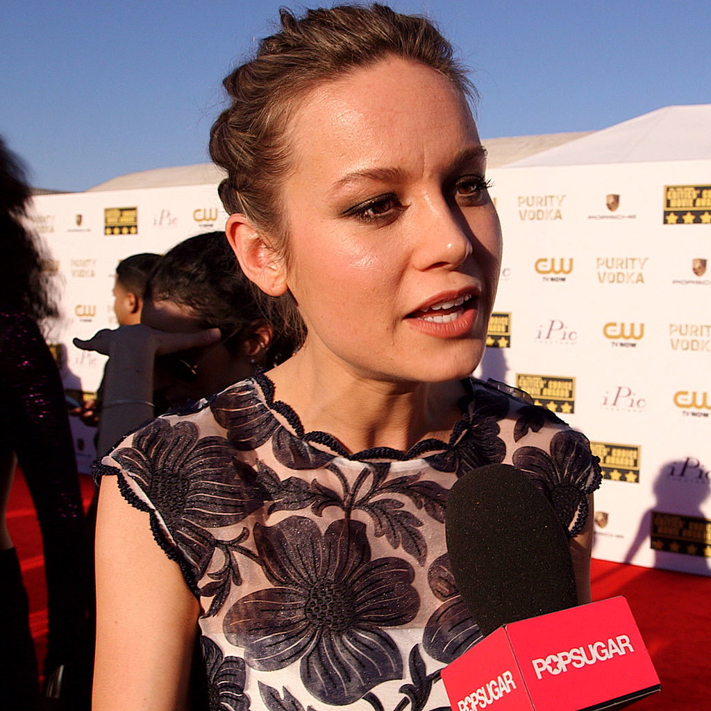 Brie Larson Interview at Critics' Choice Awards 2014 | POPSUGAR Celebrity