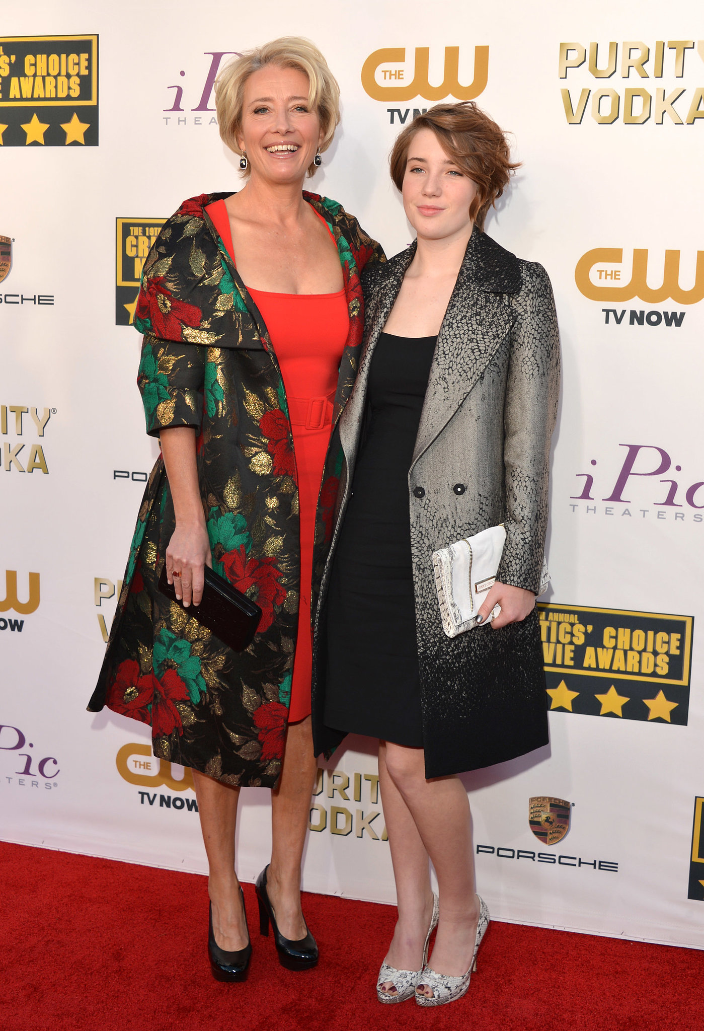 Emma Thompson's daughter, Gaia, her again to the Critics