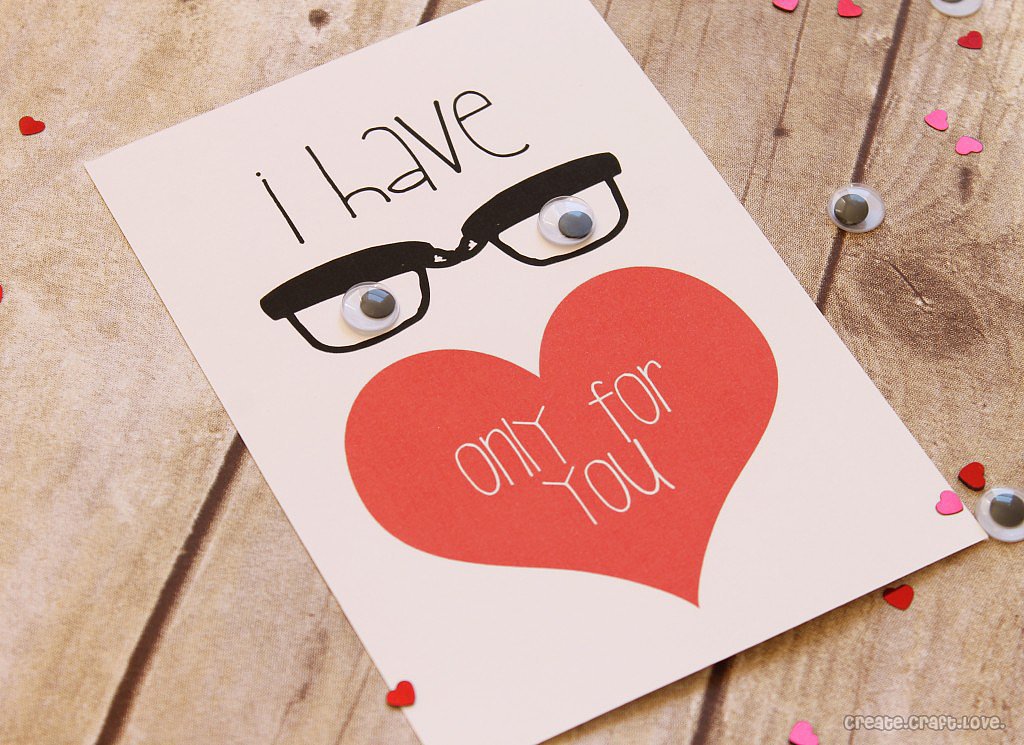 Eyes For You Printable 50+ Free Valentine's Printable Cards That Aren't Corny POPSUGAR Smart