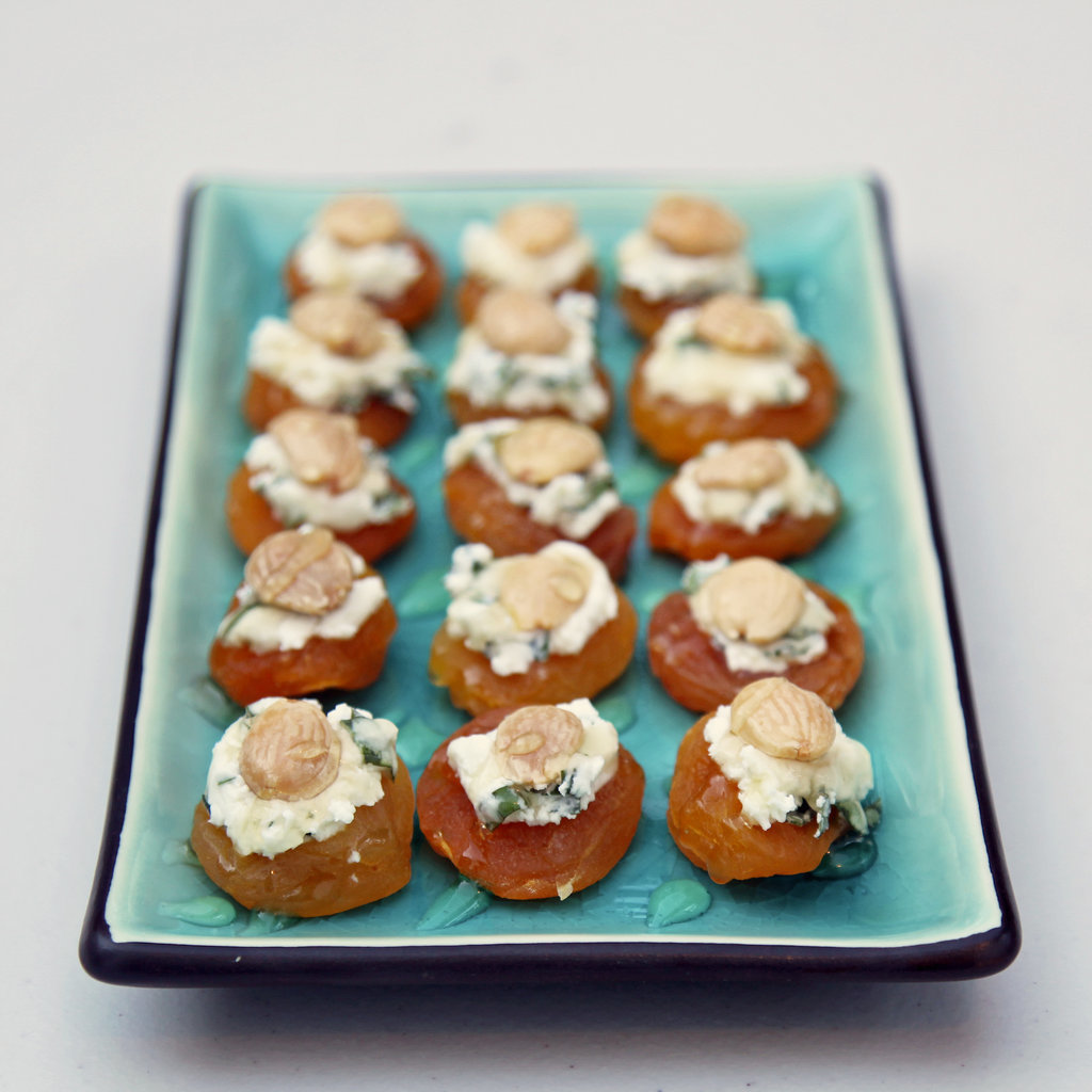Almond, Goat Cheese, and Apricot Bites Almond, Goat Cheese, and Apricot Bites