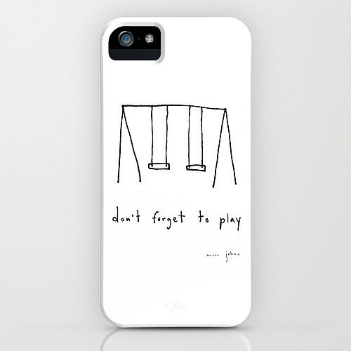 Don't Forget to Play by Marc Johns Smartphone Case Don't Forget to Play by Marc Johns Smartphone Case