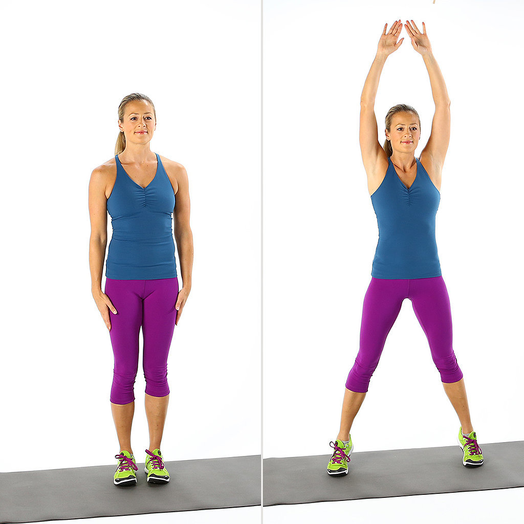 How to do jumping jacks