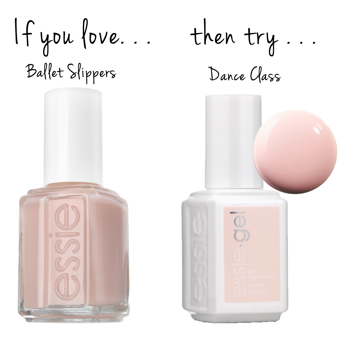 Ballet Slippers = Dance Class Find Your Essie Gel Polish Soulmate POPSUGAR Beauty