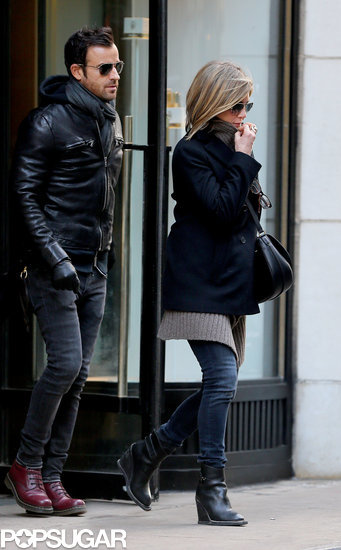 Jennifer Aniston and Justin Theroux, Together at Last! Jennifer Aniston and Justin Theroux, Together at Last!