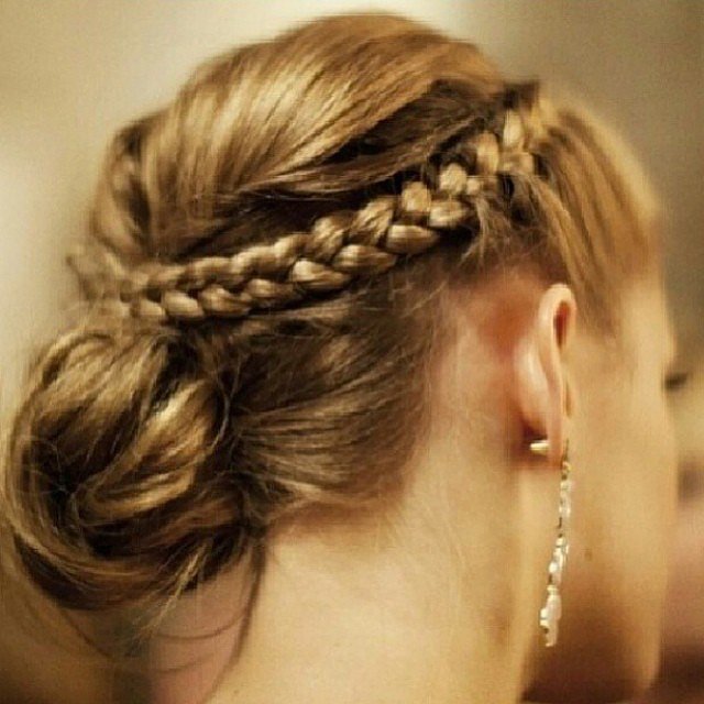 Elegant Braided Bun Elegant Braided Bun