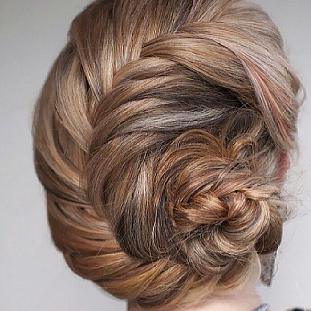 Twisted-Braid Bun Twisted-Braid Bun