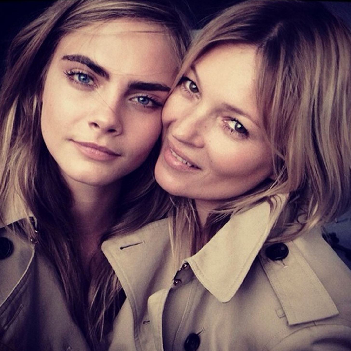 Cara Delevingne and Kate Moss For Burberry | Video | POPSUGAR Fashion