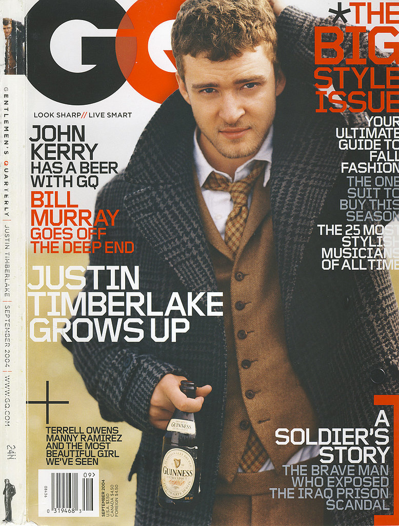 When his 2004 GQ cover hit newsstands. When his 2004 GQ cover hit newsstands.