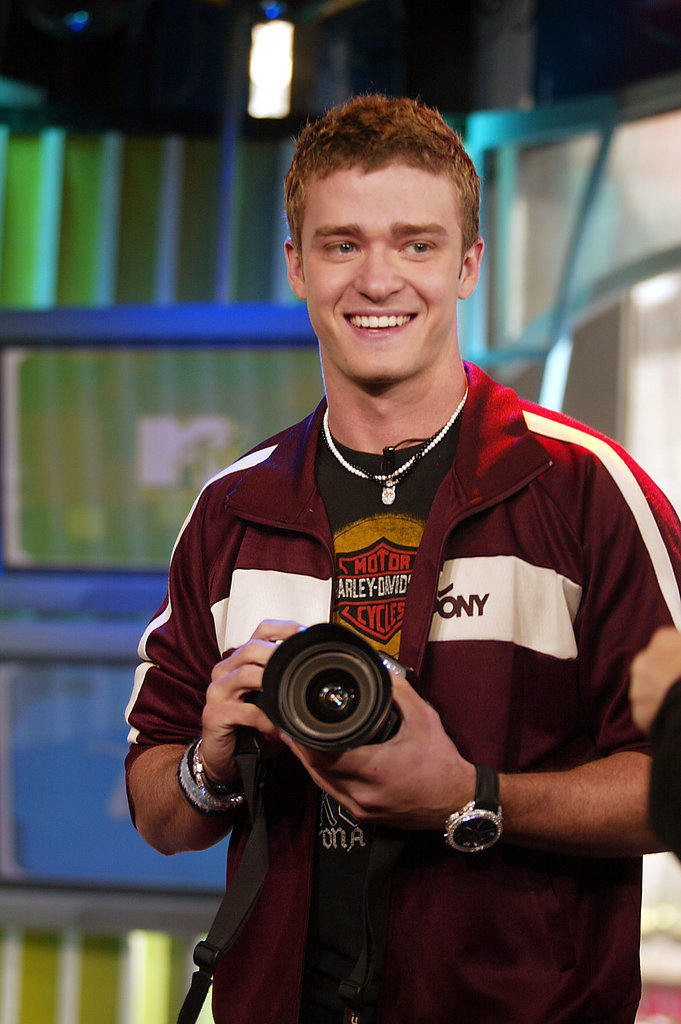 When he was on TRL. When he was on TRL.