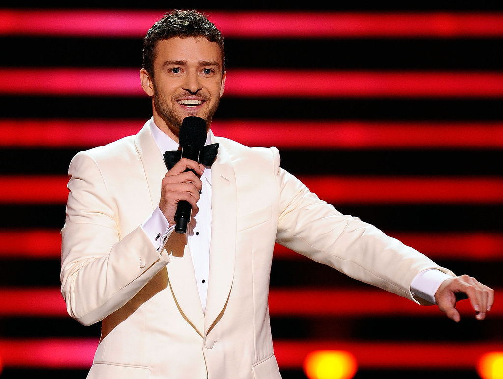 When he suit and tied pre-"Suit & Tie" to host the 2008 ESPYs. When he suit and tied pre-"Suit & Tie" to host the 2008 ESPYs.