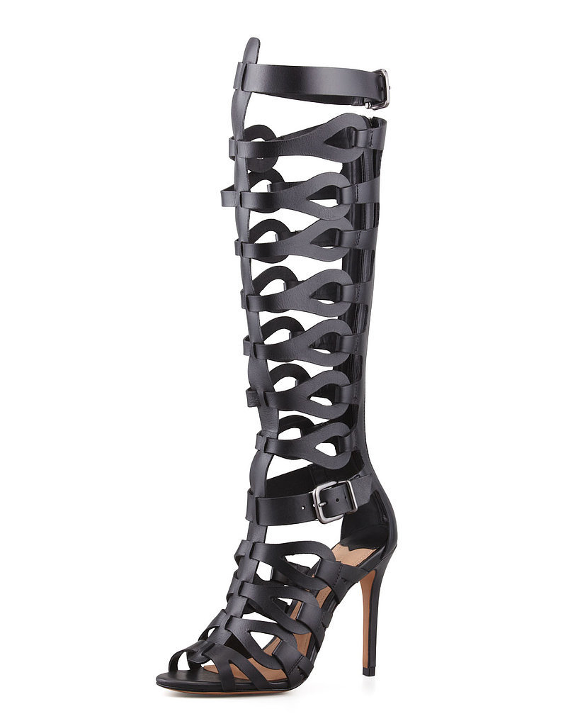 Schutz Knee-High Gladiator Sandals | We Didn't See This Must-Buy ...