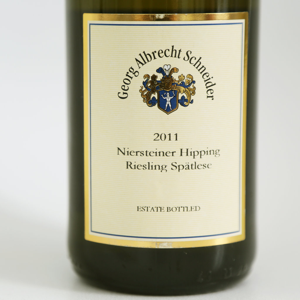 2011 Georg Albrecht Schneider Niersteiner Hipping Riesling Spatlese 2011 Georg Albrecht Schneider Niersteiner Hipping Riesling Spatlese