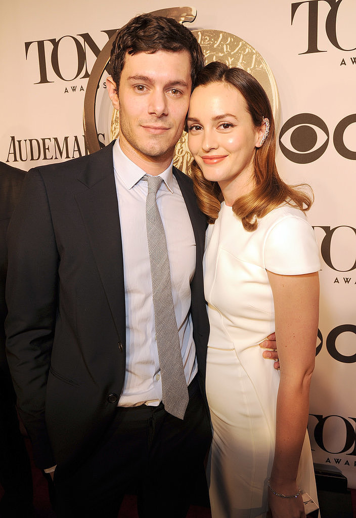 Leighton Meester and Adam Brody made a sweet red carpet debut at the Tony Awards on Sunday in NYC.
Leighton Meester and Adam Brody made a sweet red carpet debut at the Tony Awards on Sunday in NYC.