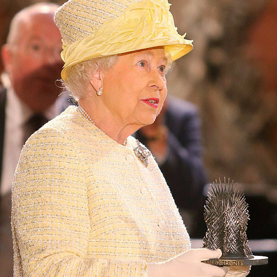 Queen Elizabeth II Visits The Game Of Thrones Set POPSUGAR Celebrity