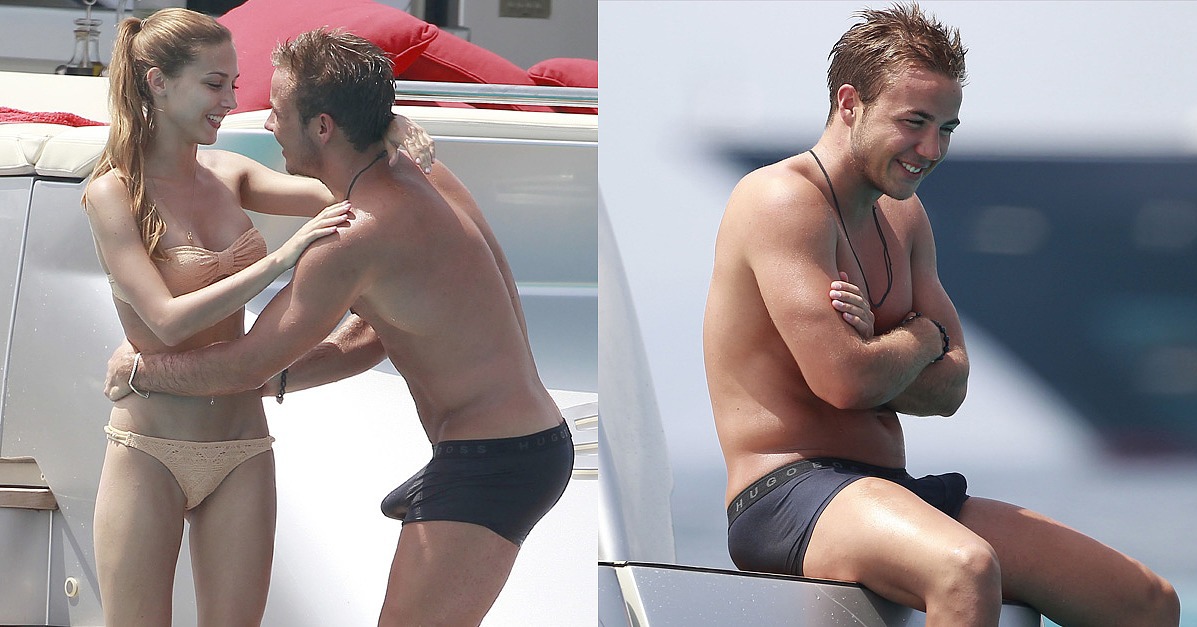 Mario Gotze With A Boner Pictures POPSUGAR Celebrity.