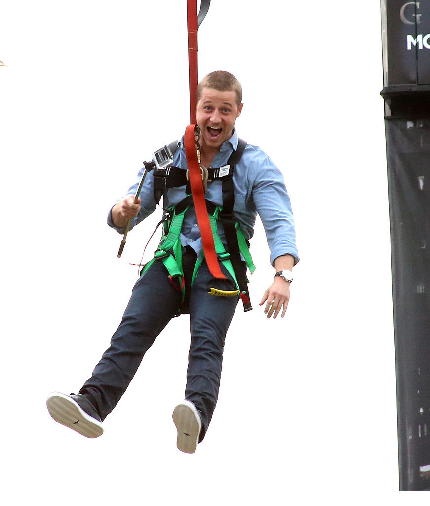 Ben McKenzie went ziplining on Saturday.
Ben McKenzie went ziplining on Saturday.