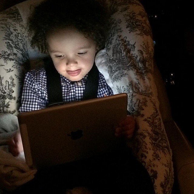 Mariah Carey's son Rocco really enjoyed his screen time.
Source: Instagram user mariahcarey
Mariah Carey's son Rocco really enjoyed his screen time.
Source: Instagram user mariahcarey