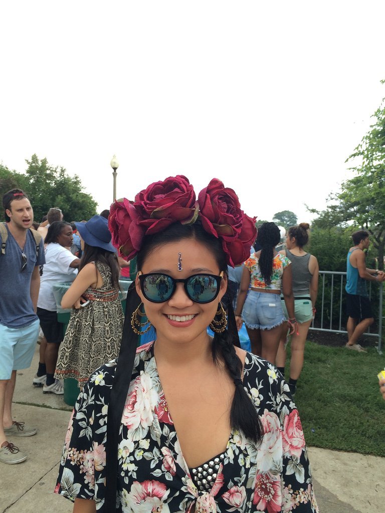 Lollapalooza Beauty Street Style 2014 Lollapalooza Beauty Street Style 2014