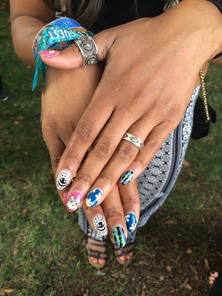 Lollapalooza Beauty Street Style 2014 Lollapalooza Beauty Street Style 2014