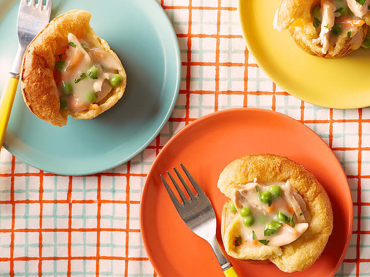 Healthy Chicken Pot Popovers Healthy Chicken Pot Popovers