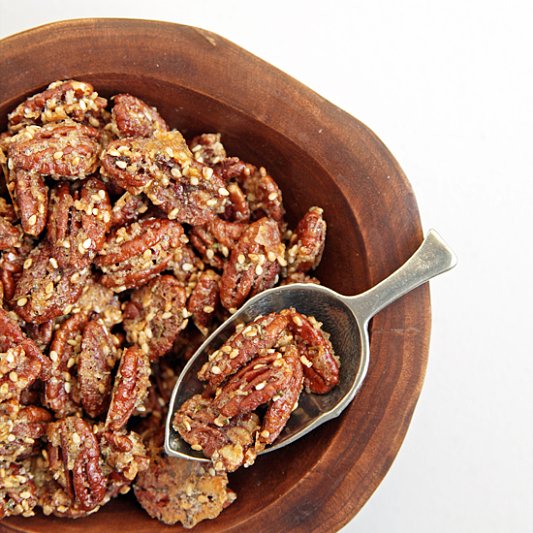 Rosemary-Sesame Pecans Rosemary-Sesame Pecans