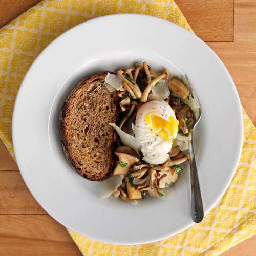 Simple Sautéed Mushrooms With Poached Egg Simple Sautéed Mushrooms With Poached Egg