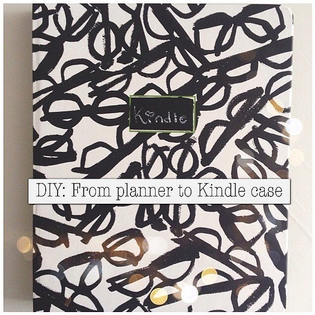 Turn a Planner Into a Kindle Case Turn a Planner Into a Kindle Case