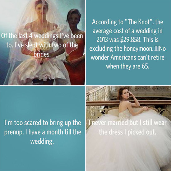 Shocking and Heartwrenching Wedding Confessions Shocking and Heartwrenching Wedding Confessions