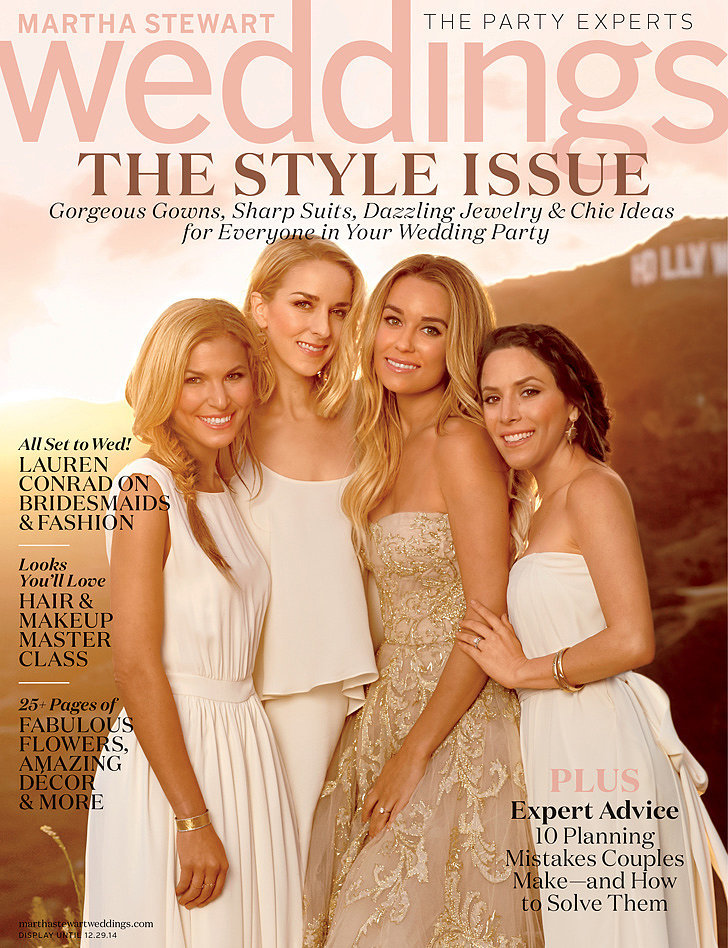 Lauren Conrad's Martha Stewart Weddings Cover Lauren Conrad's Martha Stewart Weddings Cover