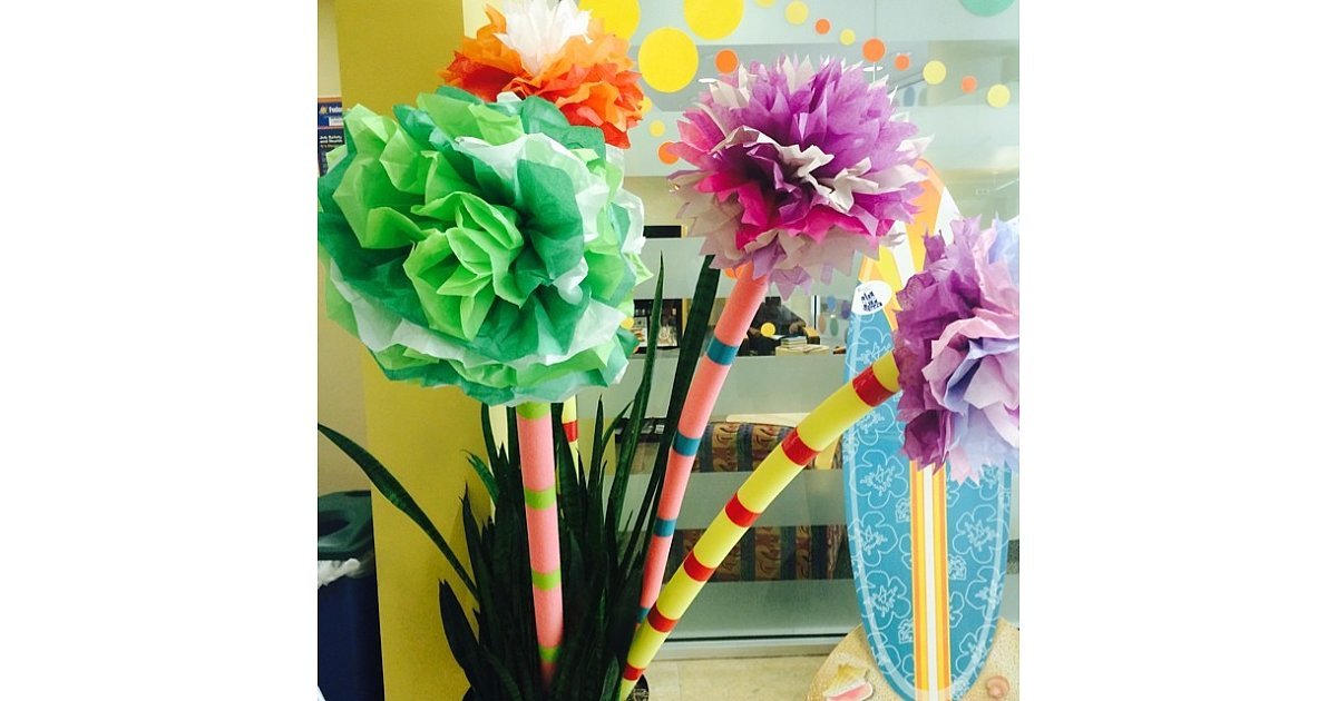 Pool Noodle Party Flowers You Won't Believe All of the Things You Can