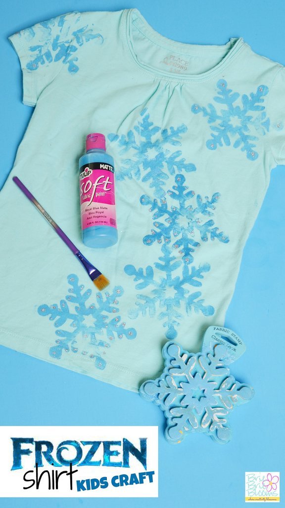 DIY Frozen Shirt DIY Frozen Shirt