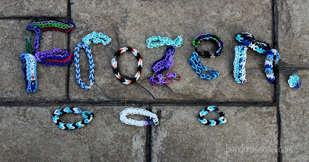 Frozen Inspired Rainbow Looms Frozen Inspired Rainbow Looms