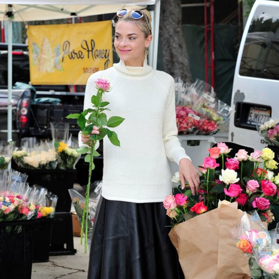 Jaime King Banana Republic Street Style Jaime King Banana Republic Street Style