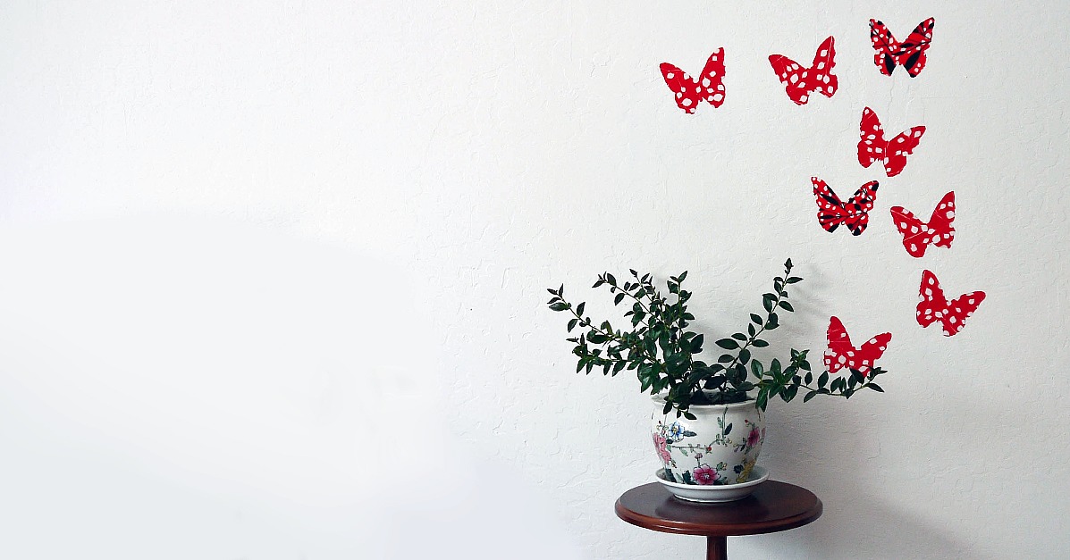 DIY Fabric Wall Decals POPSUGAR Smart Living