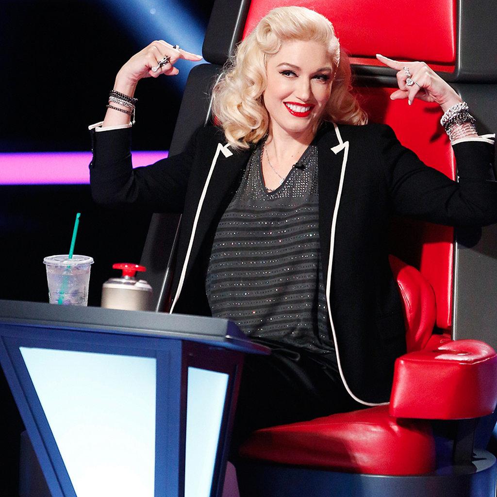 Gwen Stefani The Voice Judge Popsugar Celebrity 