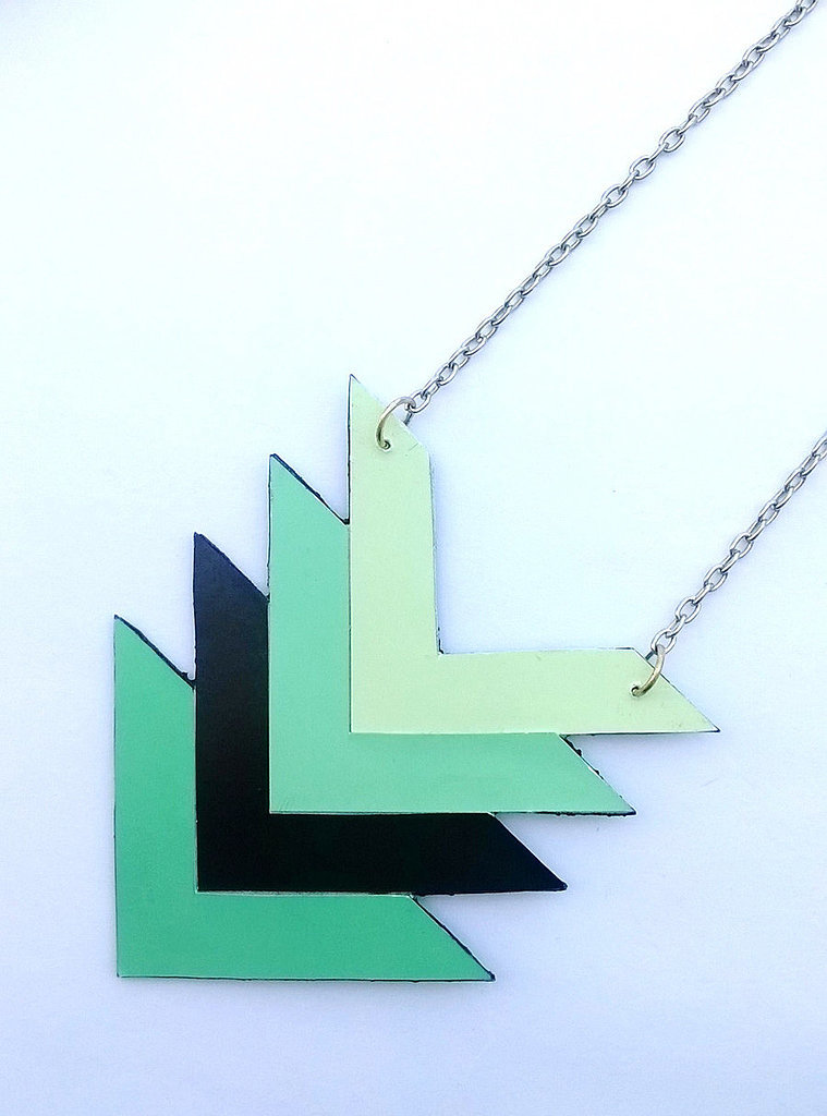 Paint Chip Necklace Paint Chip Necklace
