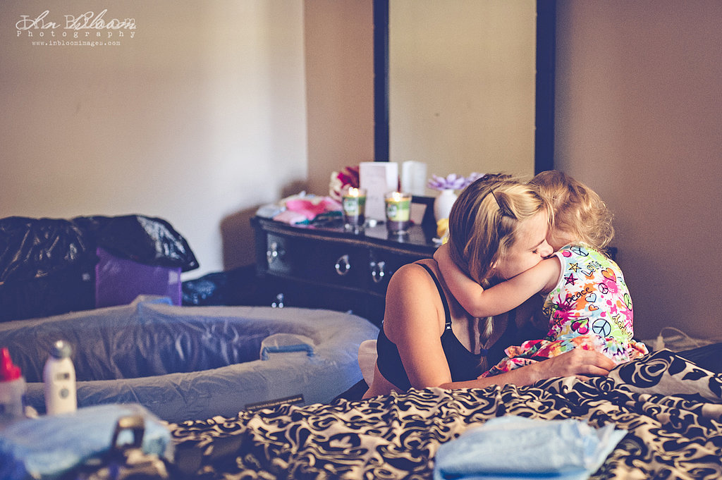Photographs of a Home Water Birth POPSUGAR Moms