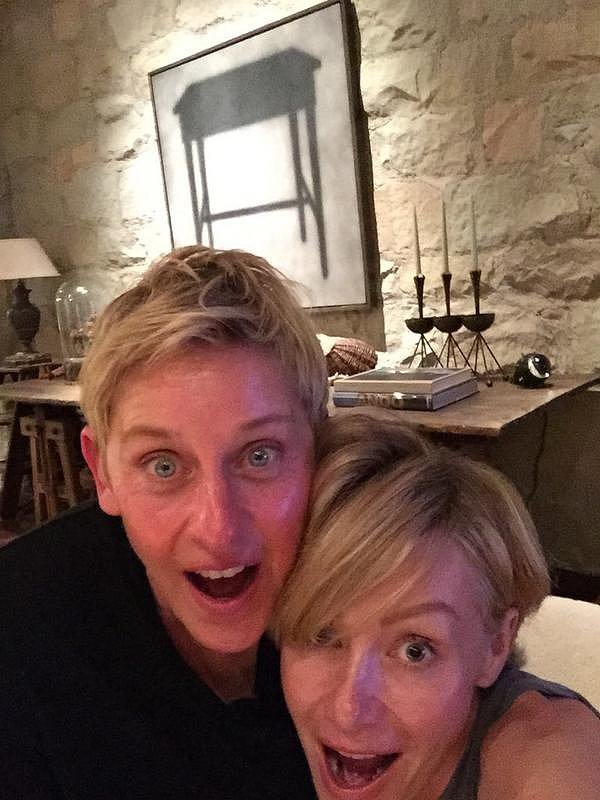 Portia and Ellen got surprised in September 2014. - Portia-Ellen-got-surprised-September-2014