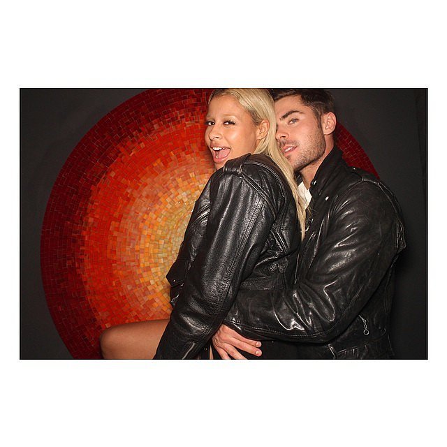 Zac Efron and Sami Miro Zac Efron and Sami Miro