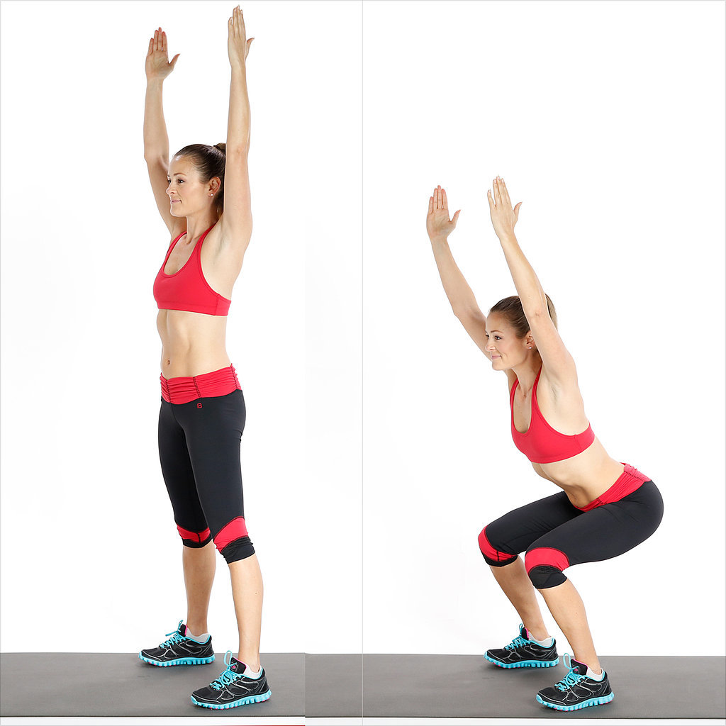 Circuit Two Squat With Overhead Reach A Quick and Effective Core