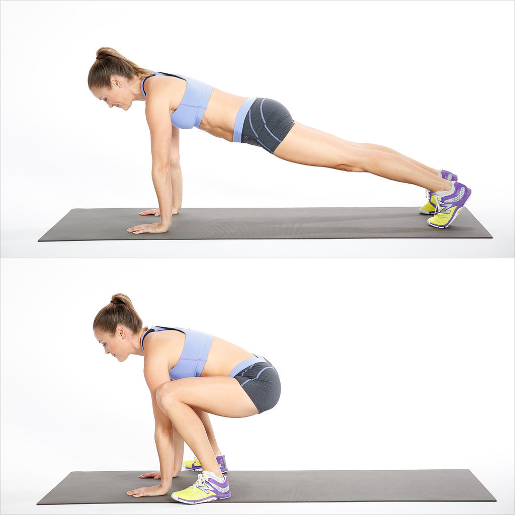 HIIT workout position