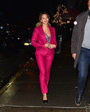Beyoncé Looks Pretty Pink Night
