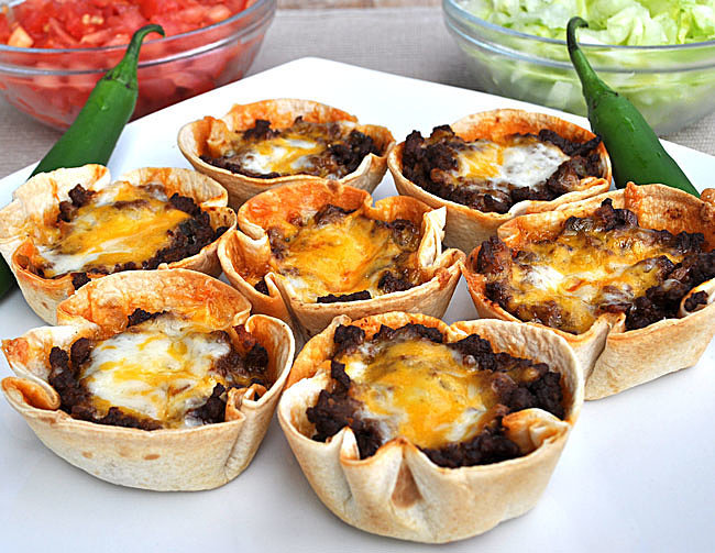MuffinTin Tacos 26 Mini Snacks to Make in Muffin Tins POPSUGAR Moms