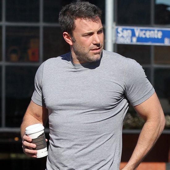 Ben Affleck Showing Off His Muscles In La 0021