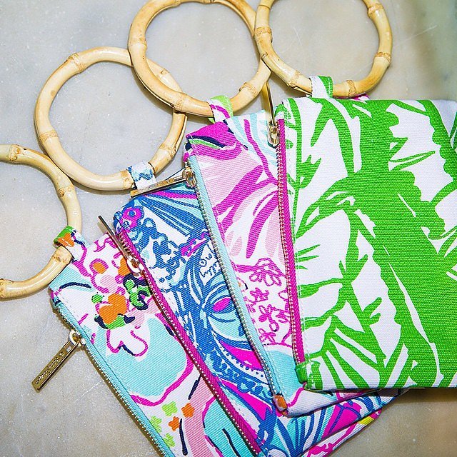 These tiny clutches are perfect for the essentials. Who wants to lug around a big bag in the heat?
