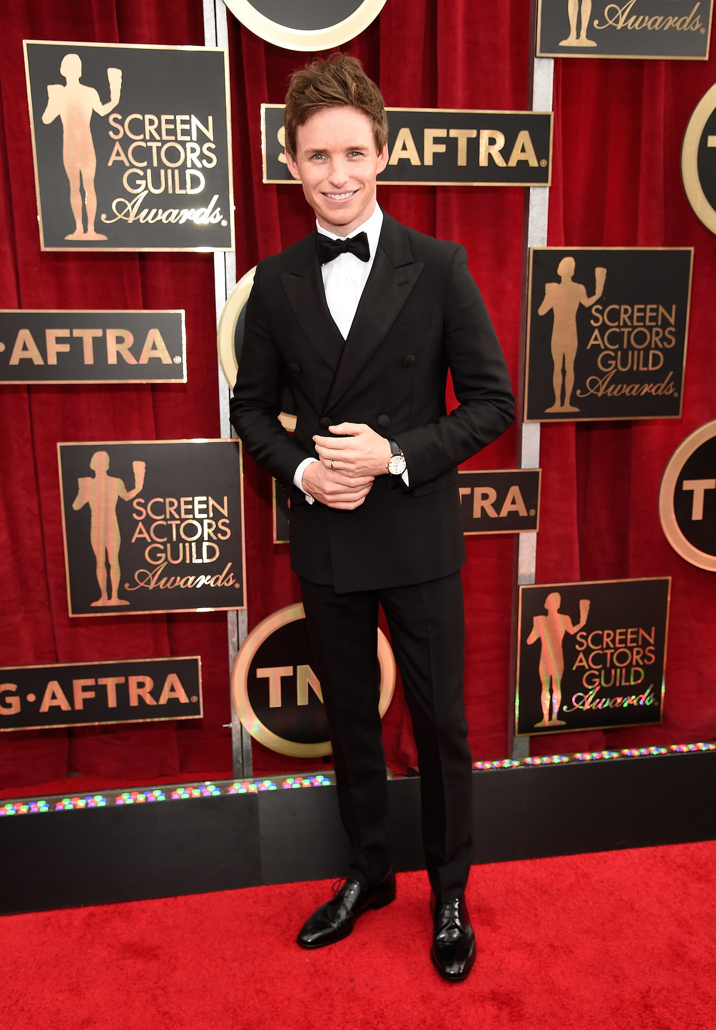 Eddie Redmayne See All the Stars on the SAG Awards Red Carpet