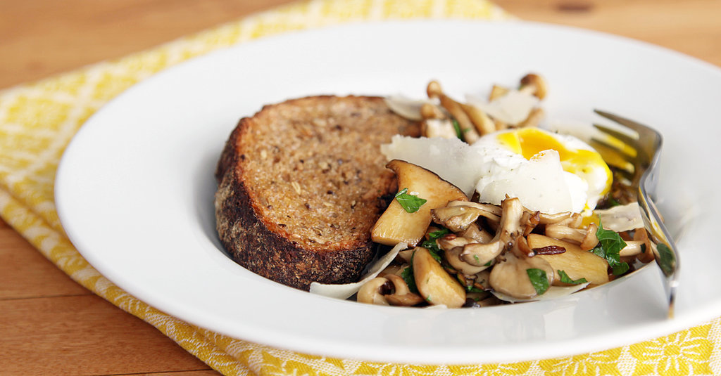 Sautéed Mushrooms With Poached Egg Sautéed Mushrooms With Poached Egg