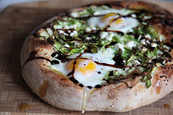 Seriously Indulgent: Asparagus Ribbon Pizza Seriously Indulgent: Asparagus Ribbon Pizza