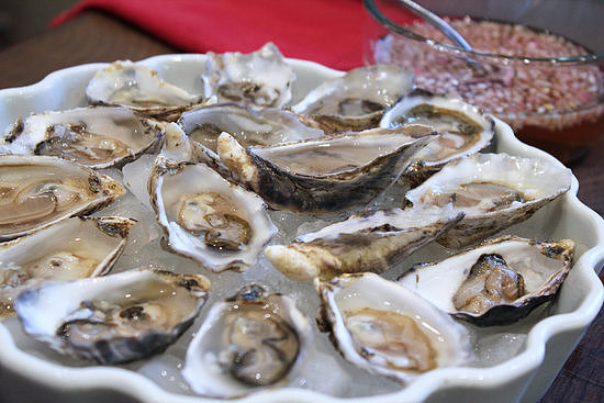 Slightly Restrained: Oysters on the Half Shell Slightly Restrained: Oysters on the Half Shell