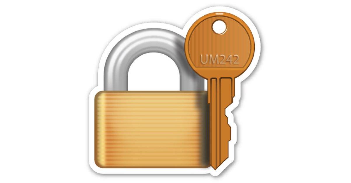 This lock emoji corresponds with an actual key. 13 Weird Emoji